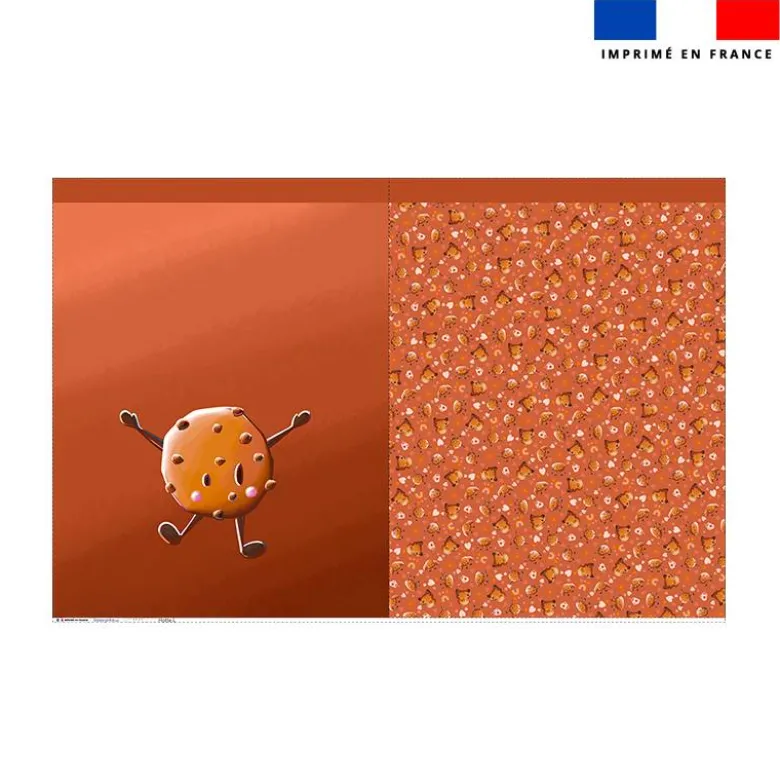 Kit sac à jouets motif amis ptit déj Cookie - Création Stillistic