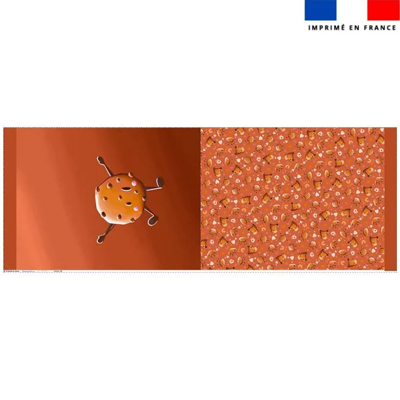 Kit sac à jouets motif amis ptit déj Cookie - Création Stillistic