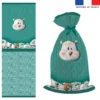 Kit sac à jouets motif animaux du froid ours - Création Stillistic