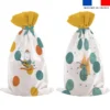 Kit sac à jouets motif animaux musiciens