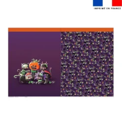 Kit sac à jouets motif Bal masqué Halloween - Création Stillistic