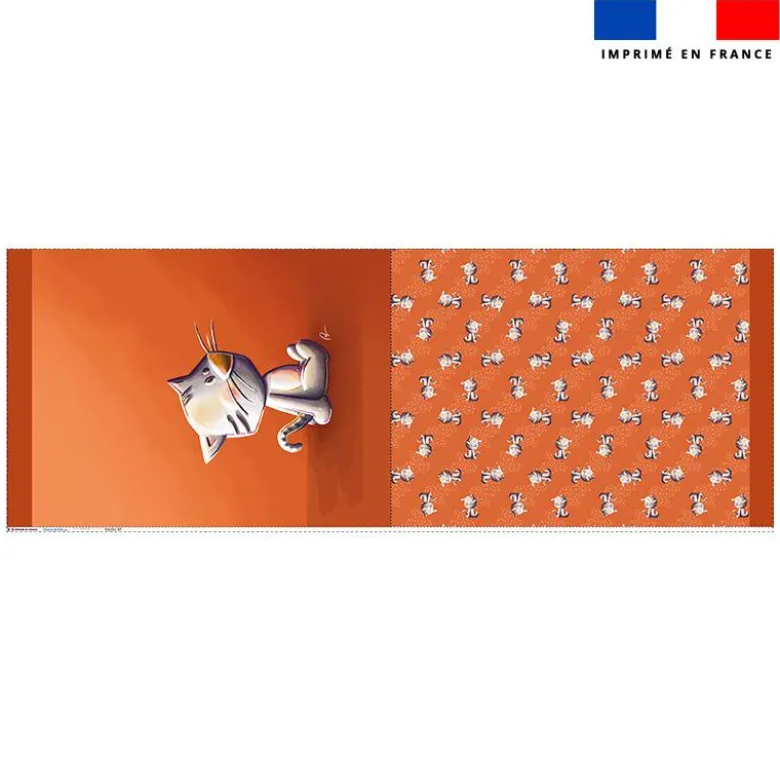 Kit sac à jouets motif bébé chat - Création Stillistic
