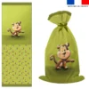 Kit sac à jouets motif bébé singe - Création Stillistic