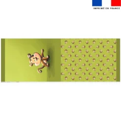 Kit sac à jouets motif bébé singe - Création Stillistic