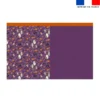 Kit sac à jouets motif fantômes violet - Création Stillistic
