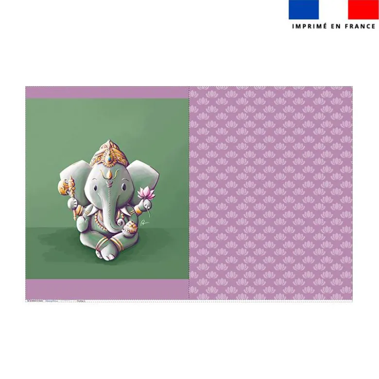 Kit sac à jouets motif Ganesh - Création Stillistic