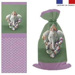 Kit sac à jouets motif Ganesh - Création Stillistic