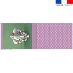 Kit sac à jouets motif Ganesh - Création Stillistic