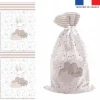 Kit sac à jouets motif lapin rêveur