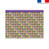 Kit sac à jouets motif mosaïque animaux Lou-Sticks - Création Stillistic