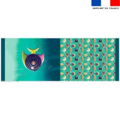 Kit sac à jouets motif poisson réglisse - Création Stillistic