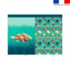 Kit sac à jouets motif poisson sucre d'orge - Création Stillistic