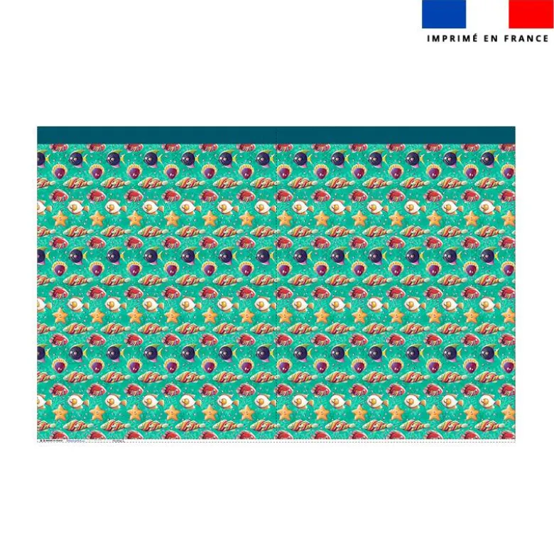 Kit sac à jouets motif poissons bonbons - Création Stillistic