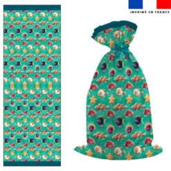 Kit sac à jouets motif poissons bonbons - Création Stillistic