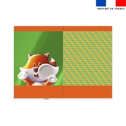 Kit sac à jouets motif Renard Lou-Stick - Création Stillistic