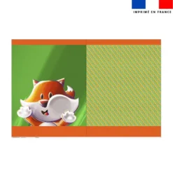 Kit sac à jouets motif Renard Lou-Stick - Création Stillistic