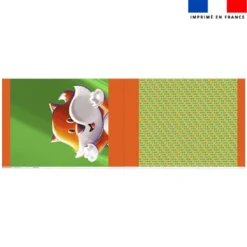 Kit sac à jouets motif Renard Lou-Stick - Création Stillistic