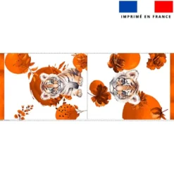 Kit sac à jouets motif tigre aquarelle