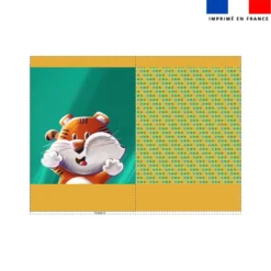 Kit sac à jouets motif Tigre Lou-Stick - Création Stillistic
