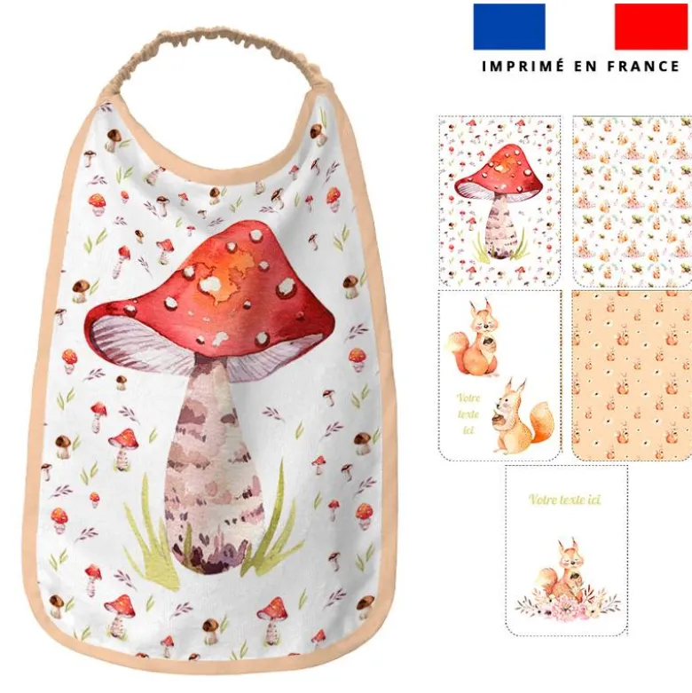 Kit serviettes de table pour enfant personnalisé - Friends of forest