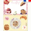 Kit sets de table motif gourmandises