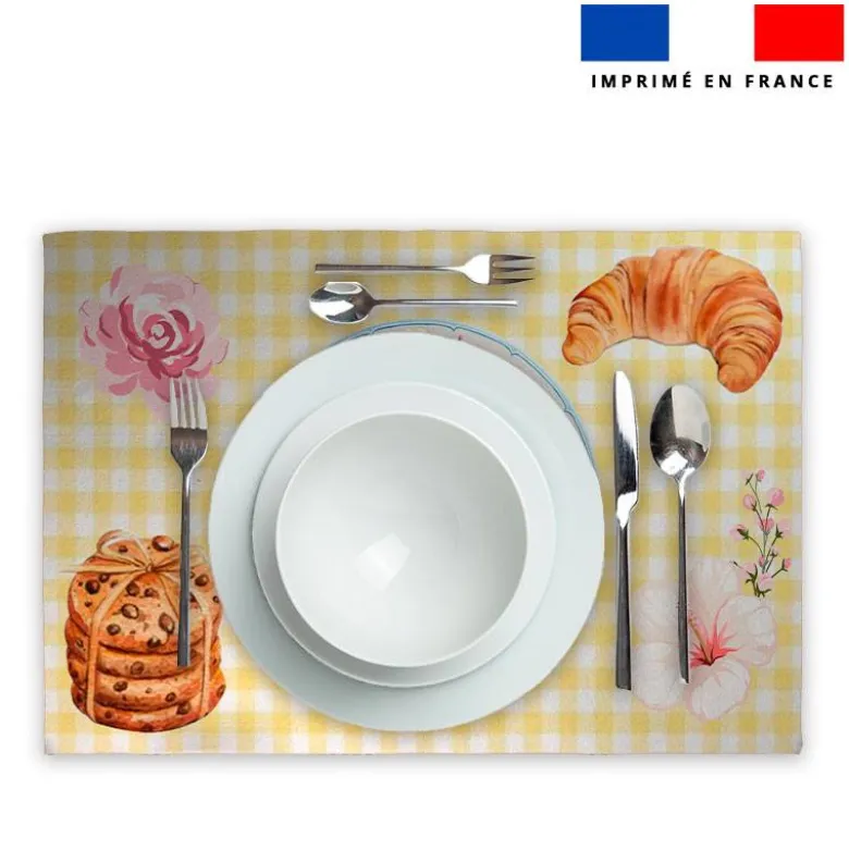 Kit sets de table motif gourmandises