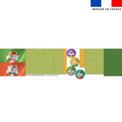 Kit trousse double compartiment motif Koala et Renard Lou-Sticks + 1 trousse assortie - Création Stillistic