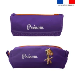 Kit trousses scolaires personnalisées - Bébé Girafe - Création Stillistic