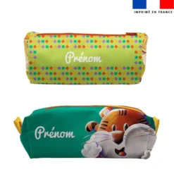 Kit trousses scolaires personnalisées - Tigre et Panda Lou-Sticks - Création Stillistic