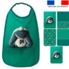 Lot de 5 coupons éponge pour serviettes de table pour enfant motif bébé panda - Création Stillistic