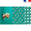 Lot 2 sets de table et 12 dessous de verres motif bébé guépard - Création Stillistic