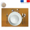 Lot 2 sets de table et 12 dessous de verres motif bébé ours - Création Stillistic