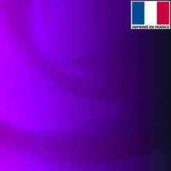 Lycra imprimé dégradé violet et noir