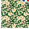 Marguerite effet peinture - Fond vert foncé