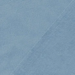 Micro éponge bambou bleu baltique double face