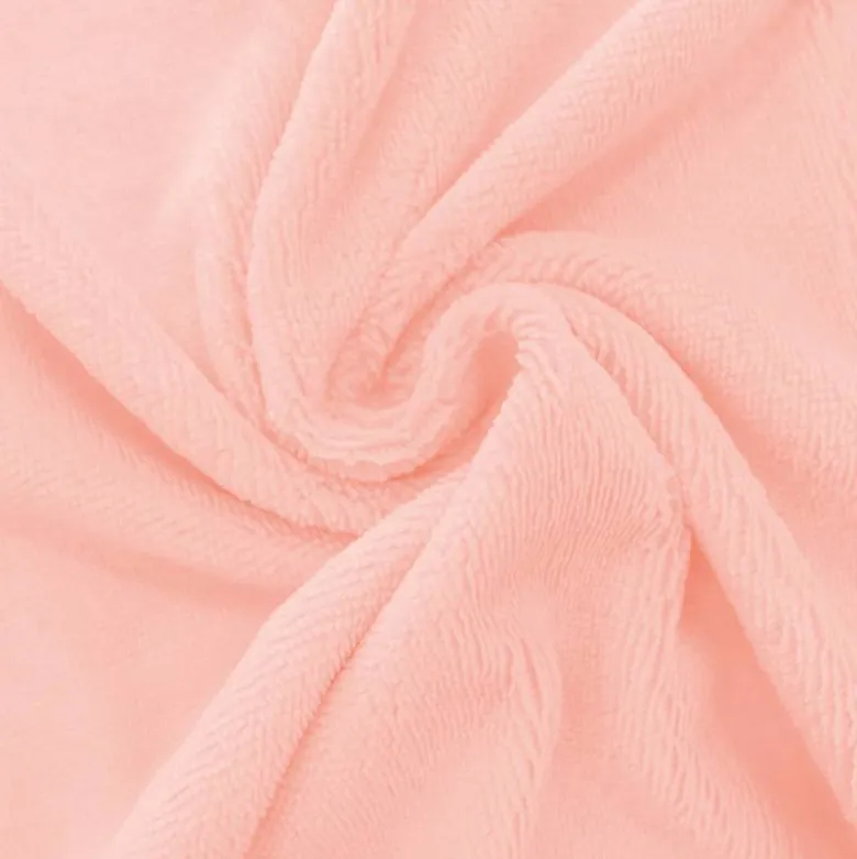 Micro éponge bambou rose double face