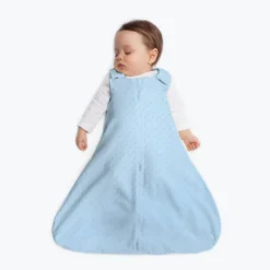Minky uni bleu ciel relief pois