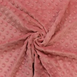 Minky uni marsala relief pois