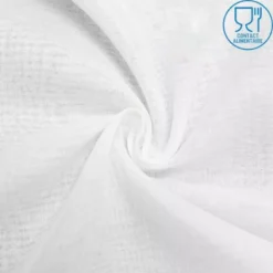 Mousseline de coton spéciale contact alimentaire