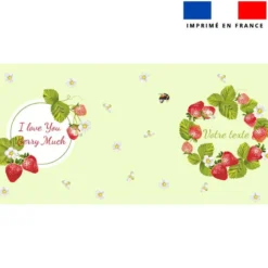 Mug personnalisé - Fraise
