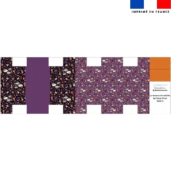 Pack couture trousse de toilette - Motif Fantômes - Création Stillistic