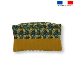Pack couture trousse de toilette - Motif fleur bohème