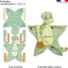 Pack Naissance Personnalisé - Bébé dino