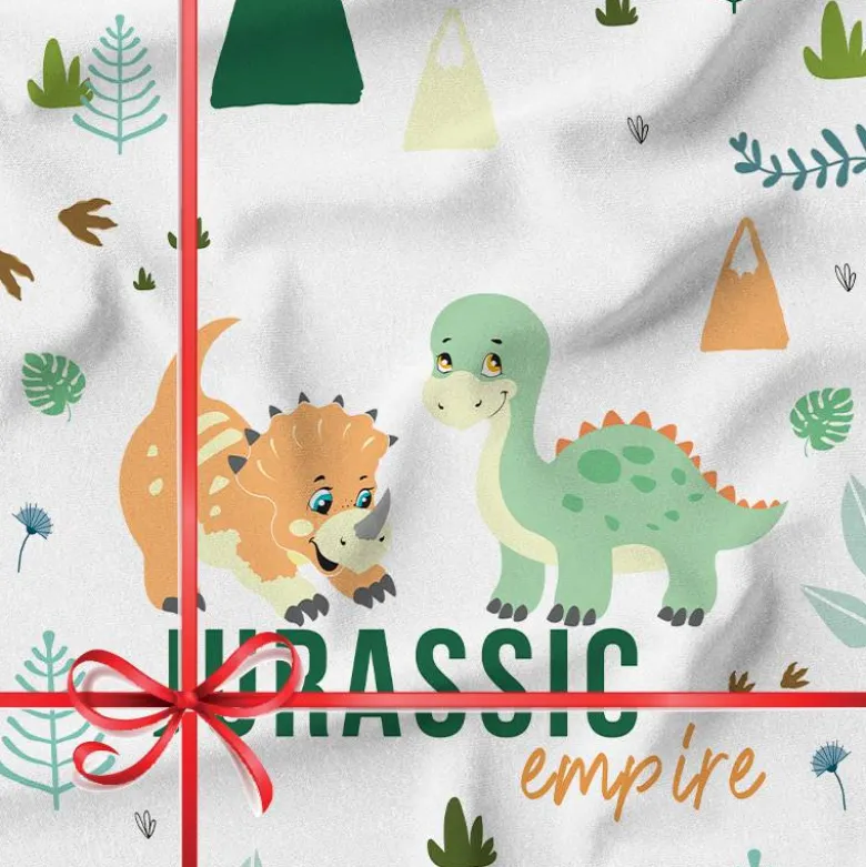 Pack Naissance Personnalisé - Bébé dino
