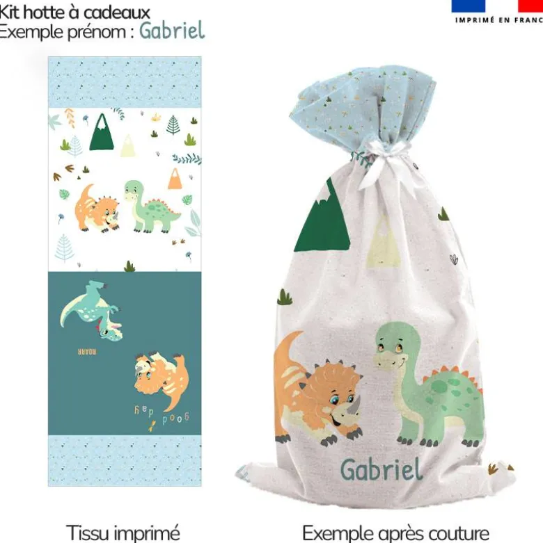 Pack Naissance Personnalisé - Bébé dino