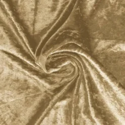 Panne de velours dorée