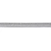Passepoil lurex argent 15 mm