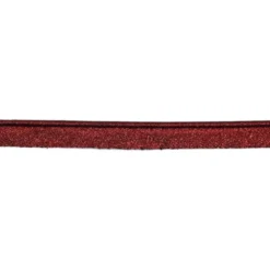 Passepoil lurex rouge 15 mm
