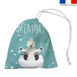 Patron imprimé pour jeu memory motif animaux de la banquise