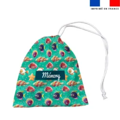 Patron imprimé pour jeu memory motif poissons bonbons - Création Stillistic